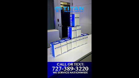 Titan Medical therapies are shipped right to you!