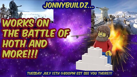 JonnyBuildz...works on the Battle of Hoth for Brickfair VA!!! Leaks and Reviews!!! Episode 213