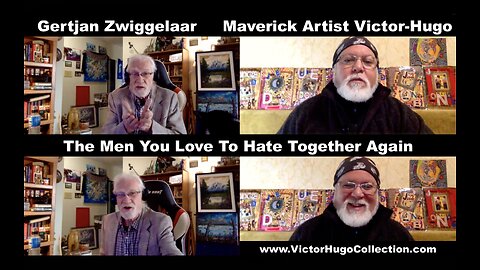 Gertjan Zwiggelaar Victor Hugo The Men Self Loathing White Satanic Christians Love To Hate Reunited
