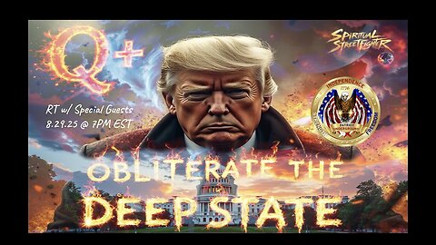 RT w/ Special Guests - Patriot Underground - AwakenedOutlaw - Mark | 8traQ - @RamboAndFrens - Dave NewsTreason.com - Patrick Gunnels