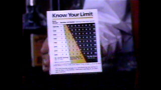 March 15, 1986 - National Restaurant Association Drunk Driving Spot