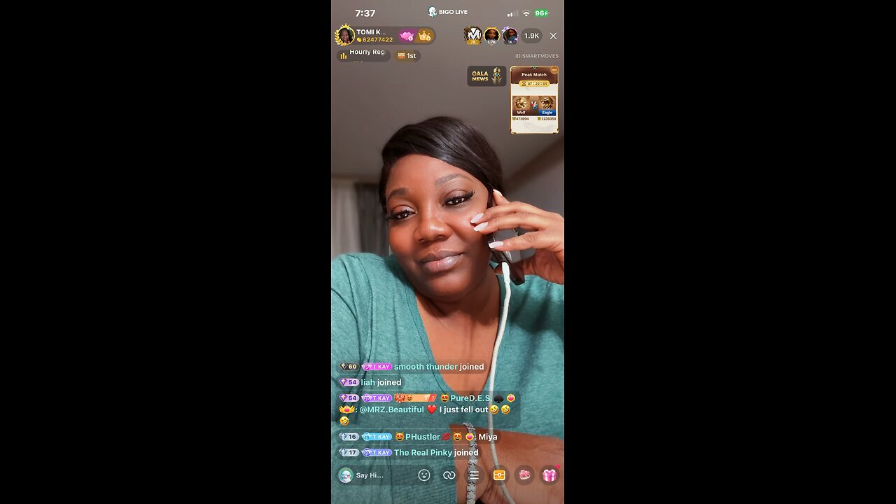 Tomikay ignored Miaya she’s to concerned about Bigo