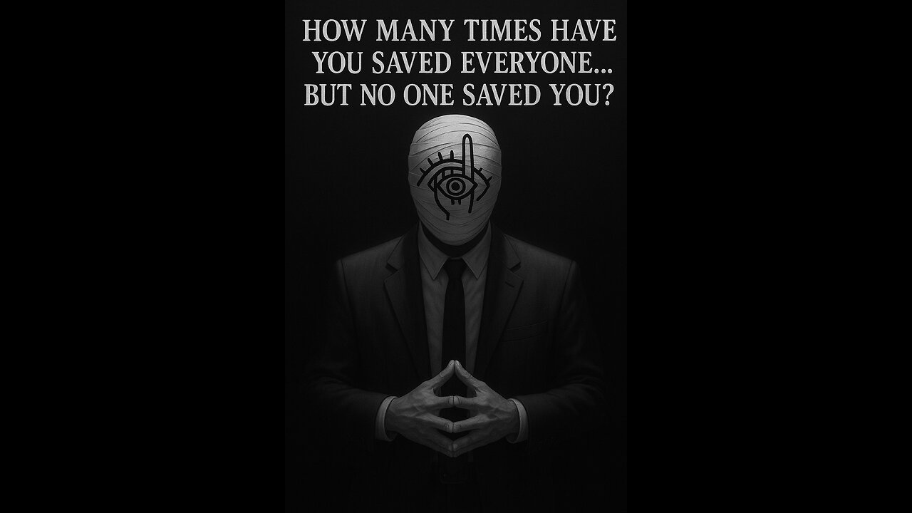 How Many Times Have You Saved Everyone… But No One Saved You?