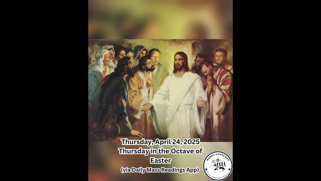 Thursday, April 24, 2025 Thursday in the Octave of Easter #faith #readings #easter2025