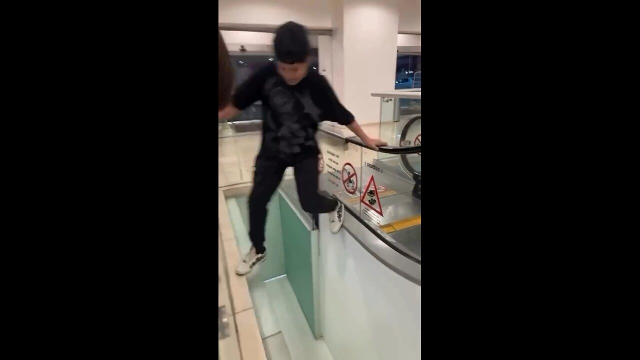 He fell