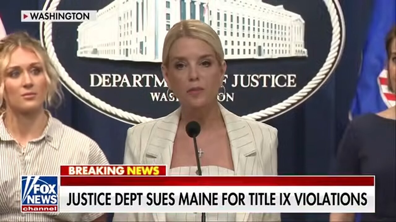 DOJ takes action against Maine: 'This is ridiculous!'