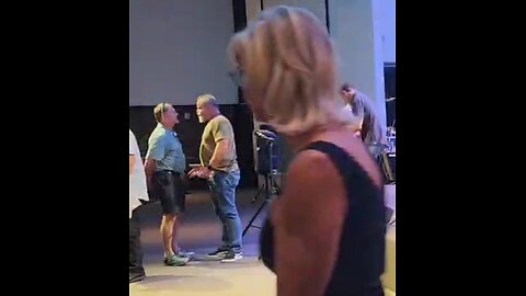 Robert Portwood after making Death Threat in Church