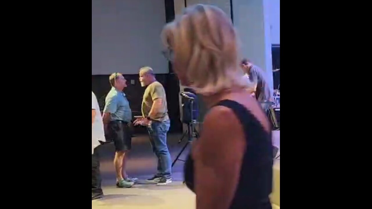 Robert Portwood after making Death Threat in Church