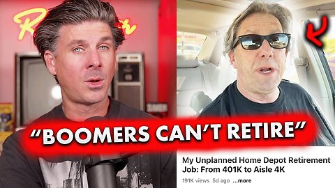 67 Yrs Old Working at Home Depot .... Boomers Can't Retire