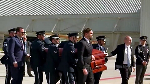 Vice President JD Vance Helps Carry Charlie Kirk's Casket Home