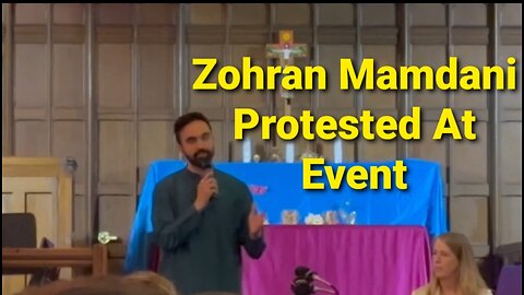 Zohran Mamdani Protested Against By Activists In NYC