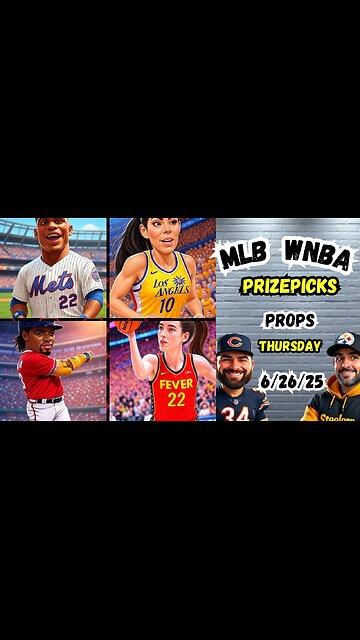 🔥8 BEST MLB PROPS TODAY | ⚾️ MLB PICKS TODAY | WNBA PROPS Thursday 6/26/25