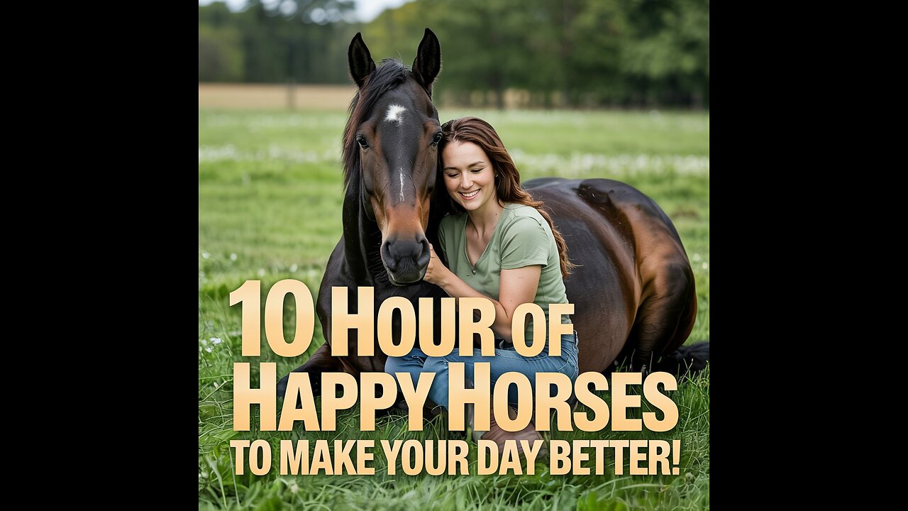 🐴 10 HOURS of HAPPY HORSES to Make Your Day Better! | Pets Guidelines