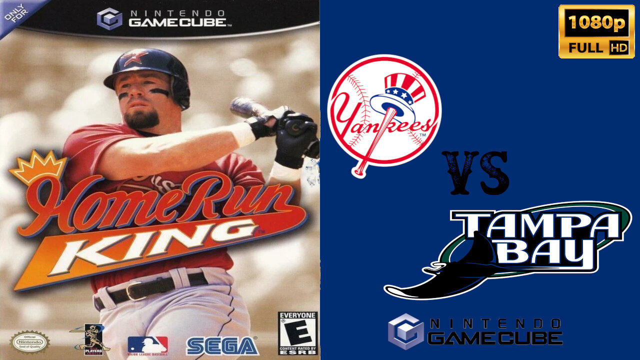 Home Run King - Nintendo GameCube - New York Yankees vs. Tampa Bay Devil Rays