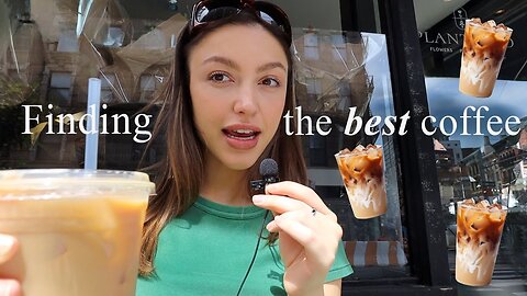 trying every coffee shop in New York...