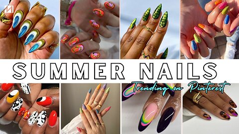 MIIEN's Trendy Pinterest-Inspired Pins of Summer Nails: Stylist Mikara Reid Rates & Creates
