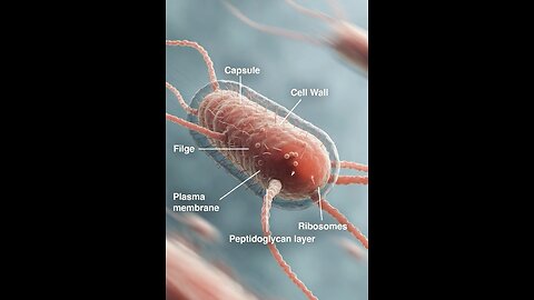 Bacteria 3D Animation video #bacteria #short