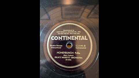 Continental C-1141B Honeybunch Polka