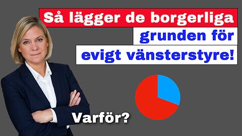 Så lägger de borgerliga grunden för evigt vänsterstyre!