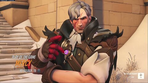 I was MVP 3 rounds in a row .............. as Moira