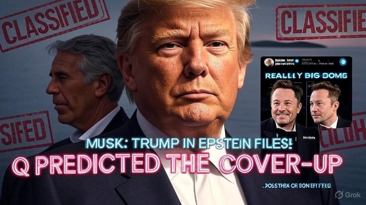 MUSK DROPS "REALLY BIG BOMB": TRUMP IN EPSTEIN FILES! + Q's 2018 Resistance Warning | #ControlledDemolition