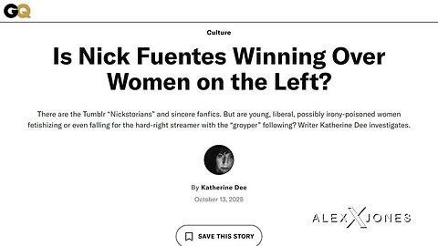 EXCLUSIVE: Nick Fuentes Responds To Liberal Women Considering Him To Be A National Sex Symbol!
