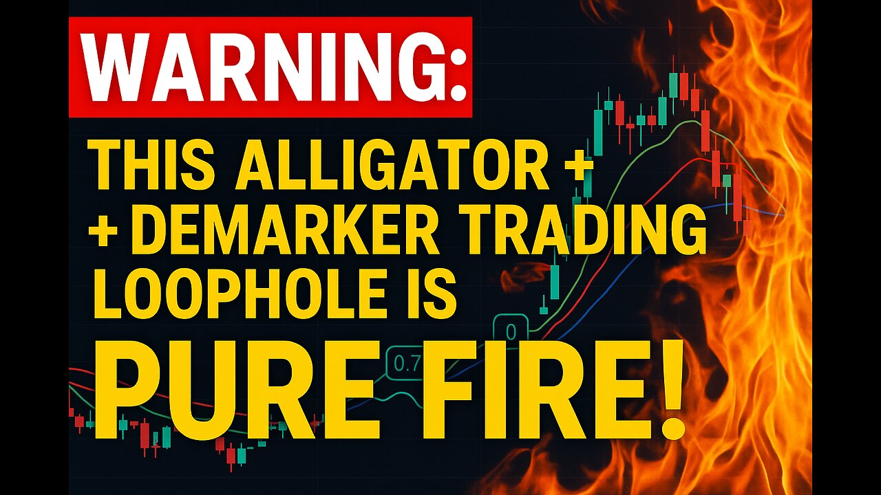 WARNING: This Alligator + DeMarker Trading Loophole Is PURE FIRE! Here's Why!