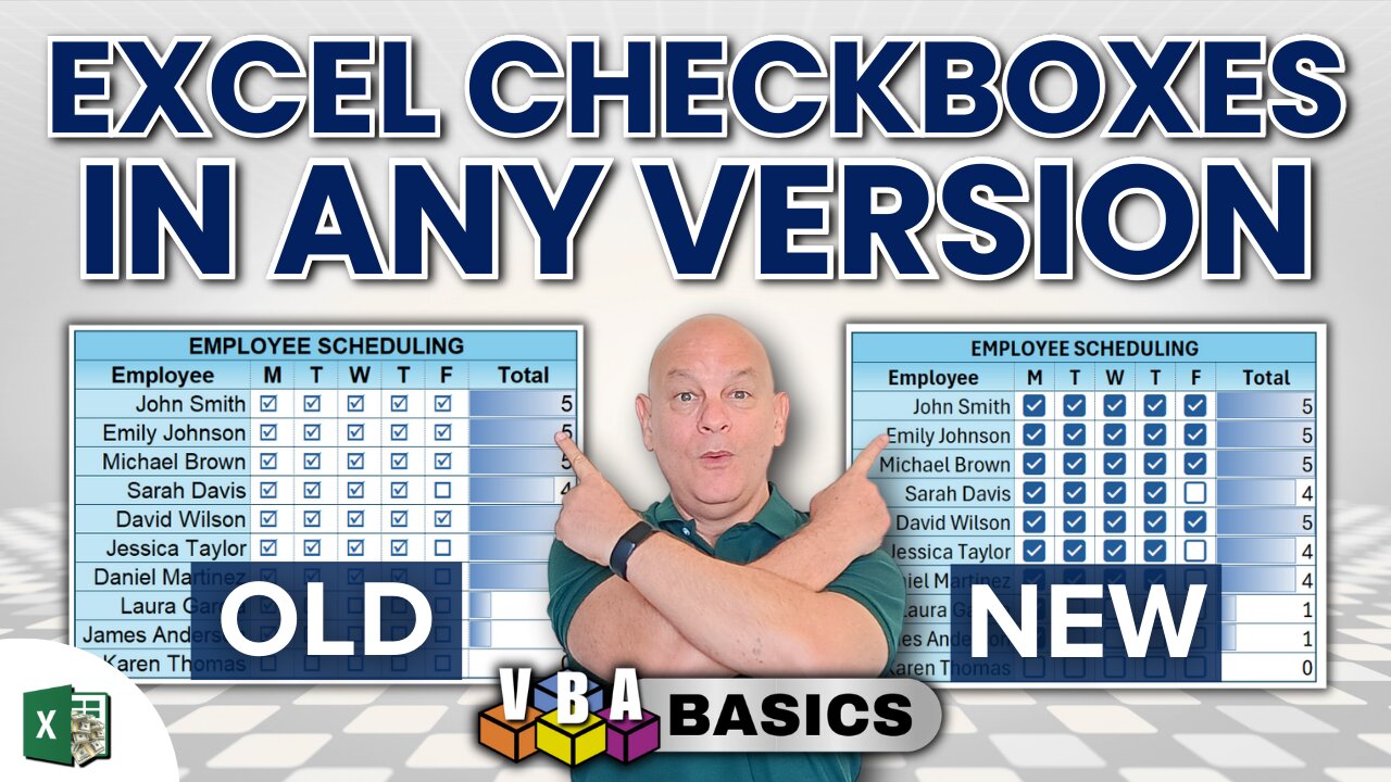 The Hidden Trick to Use Excel’s New Checkbox in ANY Version