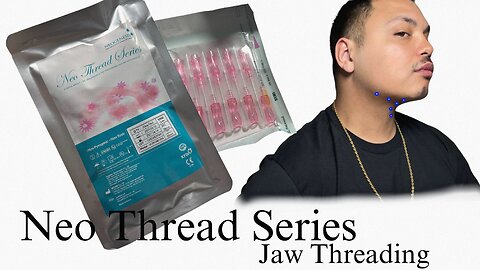Join Me As I Try Neo Thread Series For Tightening My Jawline By Skin Global.