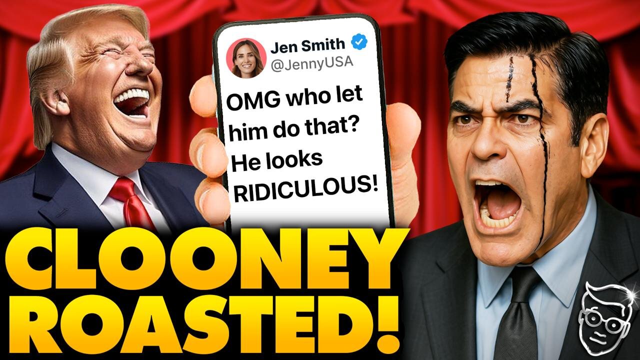 George Clooney CRASHES Out after BACKSTABBING Biden, Bizarre Hair ROASTED By Internet | 'In CRISIS!'