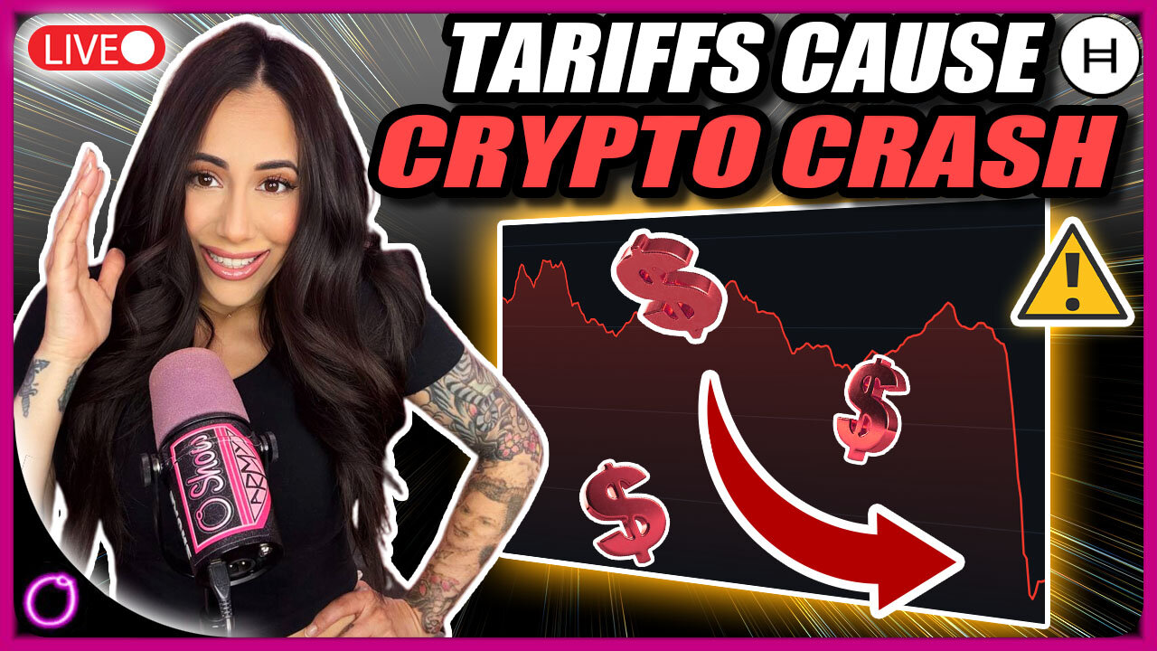 CRYPTO MARKETS CRASHING OVER TRUMP TARIFFS!