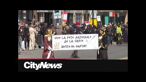 ‘Patriotism, passion & pride’ at Montreal’s Greek Independence parade