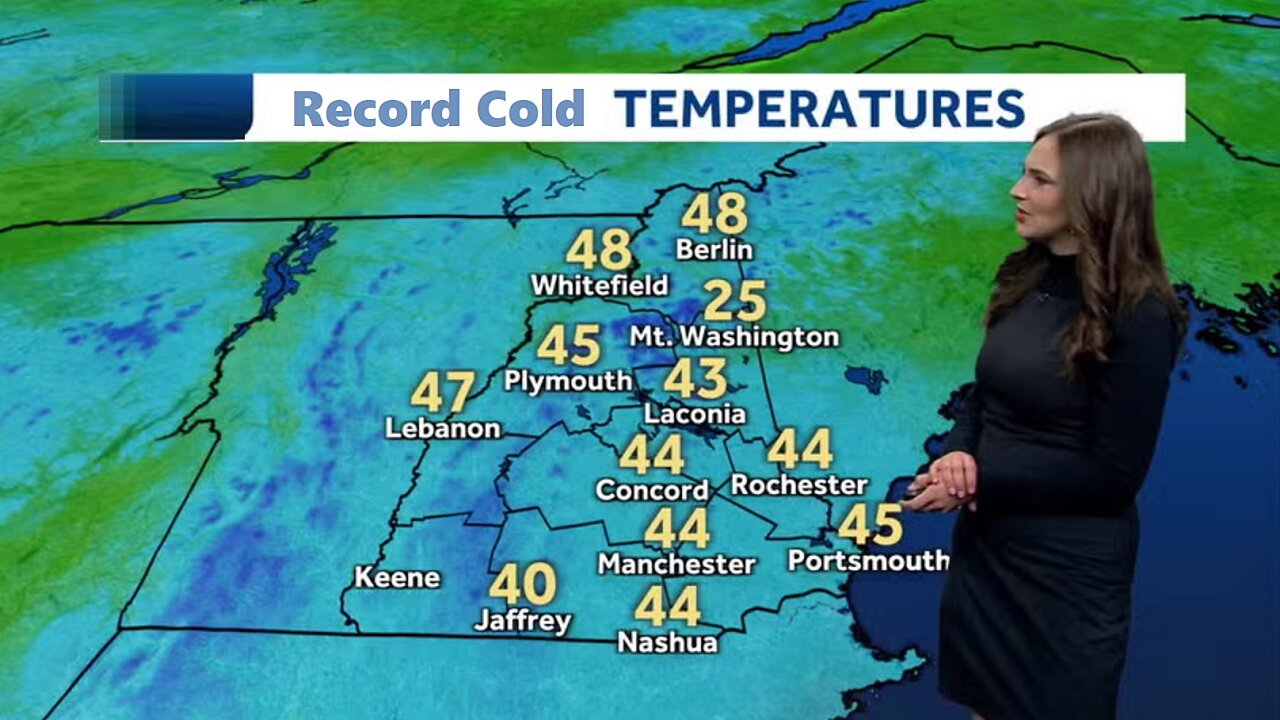 May Nor'easter Brings Record Cold Temperatures - An Extreme Cousin For Pluto?