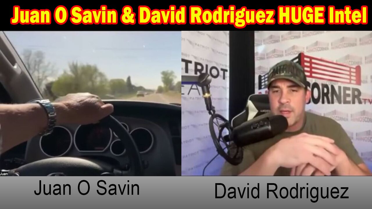 Juan O Savin & David Rodriguez HUGE Intel 4/23/25: "Trump Now Mentioning The Congo Publicly"