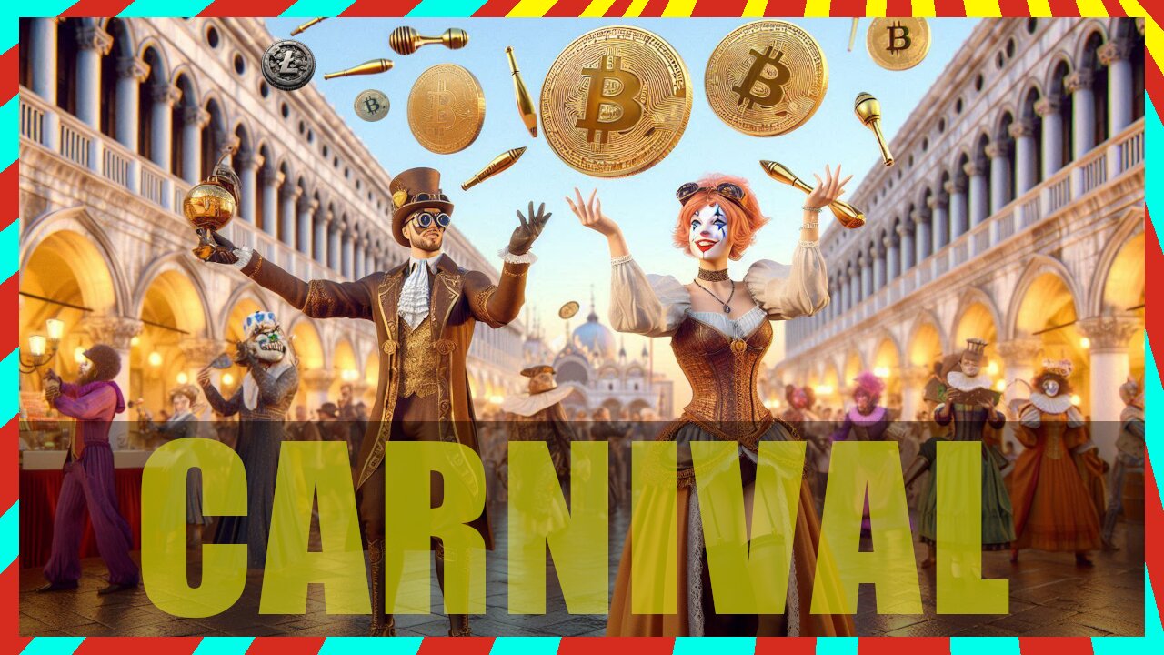 🐺 Bitcoin, Alts and Trad Assets Don Carnival Costumes 🐺🚨LIVESTREAM🚨
