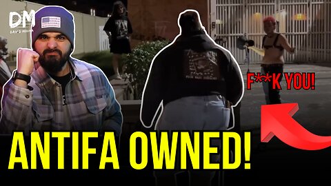 Black Disabled Lady CONFRONTS Portland Antifa Rioters!