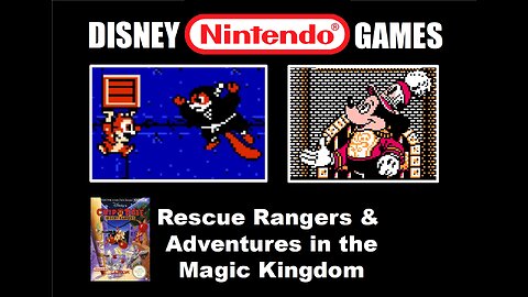 Retro Disney Nintendo Games: Chill & Chat while BrightGaming plays Rescue Rangers & Disney Adventure