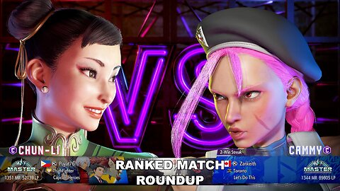 Kuya Kalbo SF6 Ranked Match Roundup. Chun Li Master Rank [Hori Fight Stick]