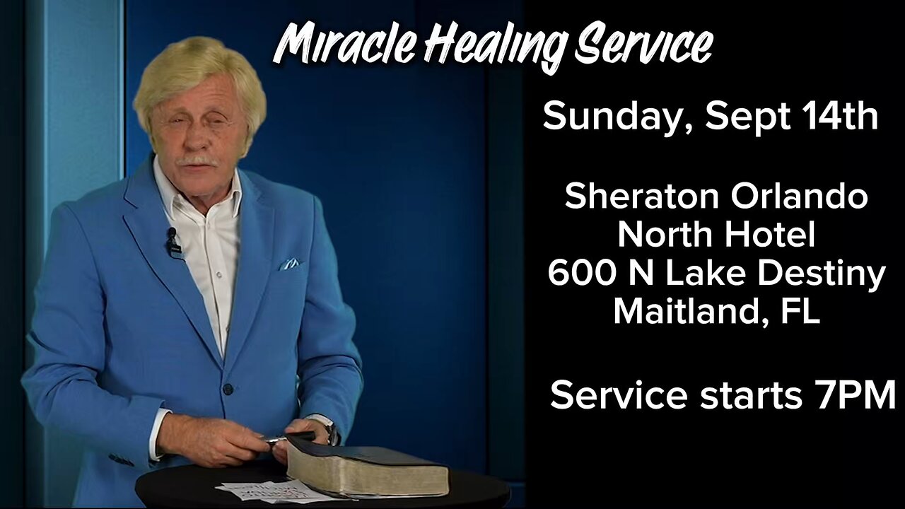 Miracle Healing Service THIS SUNDAY 9/14/25