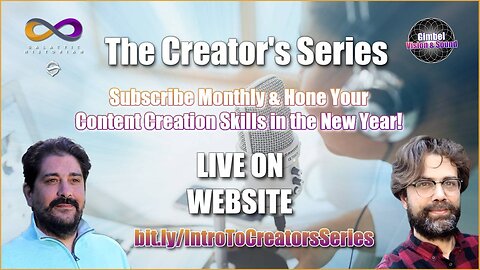 Creator Series Webinar with Andrew Bartzis - sign up below!