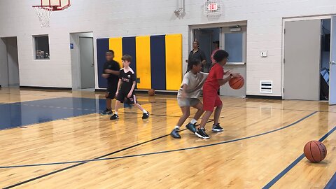 Blasian Babies 2025 YMCA Youth Basketball Season Goes On With Practice Drills, Shots, Positioning!