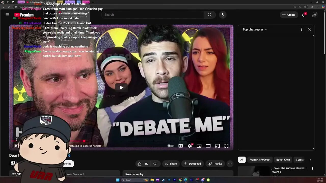 HASAN PIKER CONTENT NUKE (Day 3)... Frogan, Ethan Klein and.... Just a Robot Call