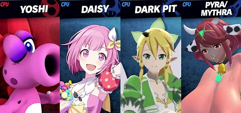 Birdo vs Emu & Leafa & Cow&Cat Pyra/Mythra [MAKI Member Request NSFW Rumble Exclusive]