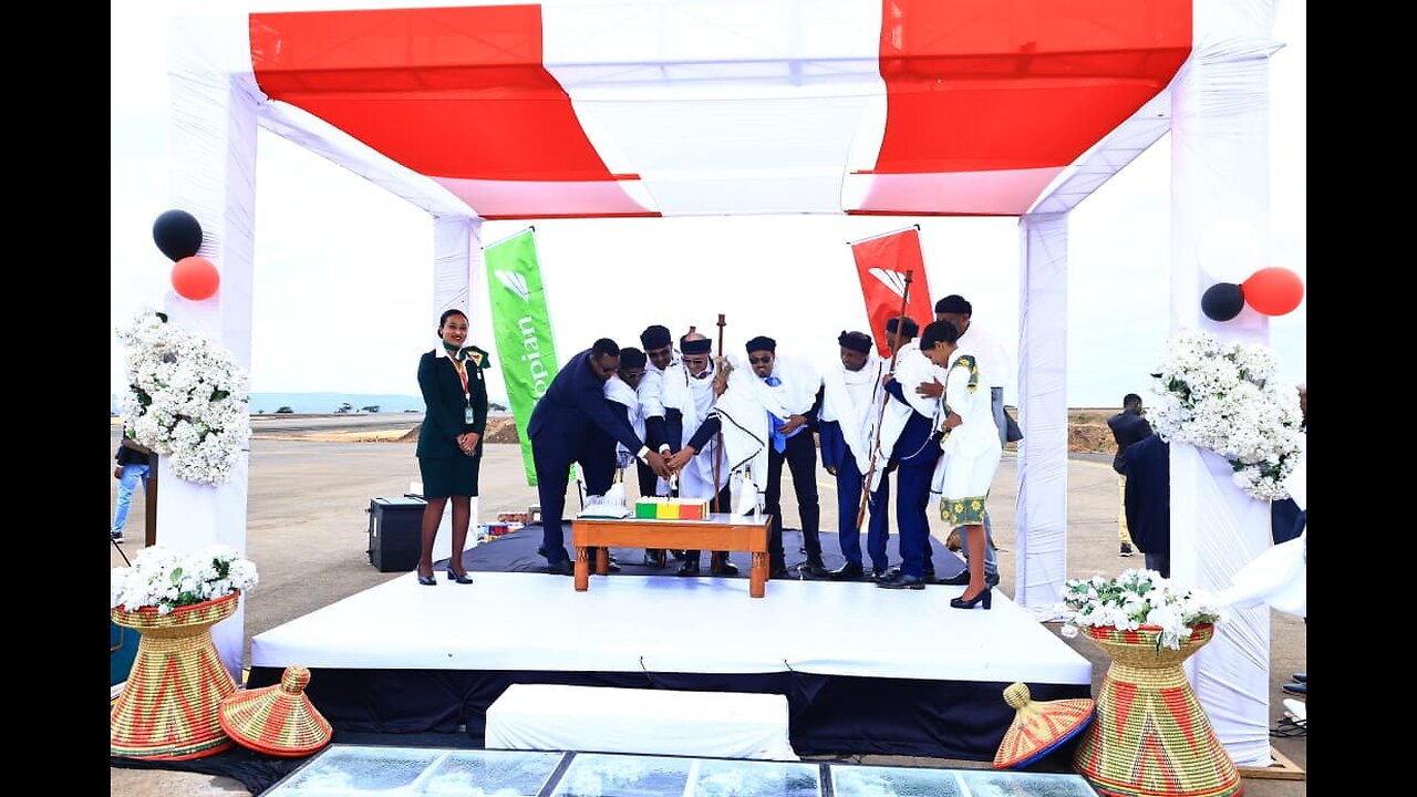 New airport terminal built by Ethiopian Airlines in Yabelo was inaugurated