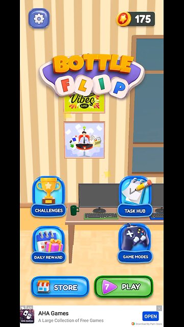 "Bottle Flip Game - Fun Challenge & Crazy Flips!"