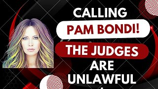 Calling Pam Bondi!