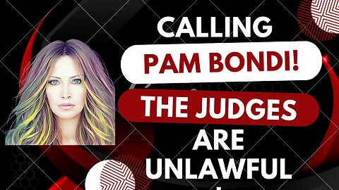 Calling Pam Bondi!