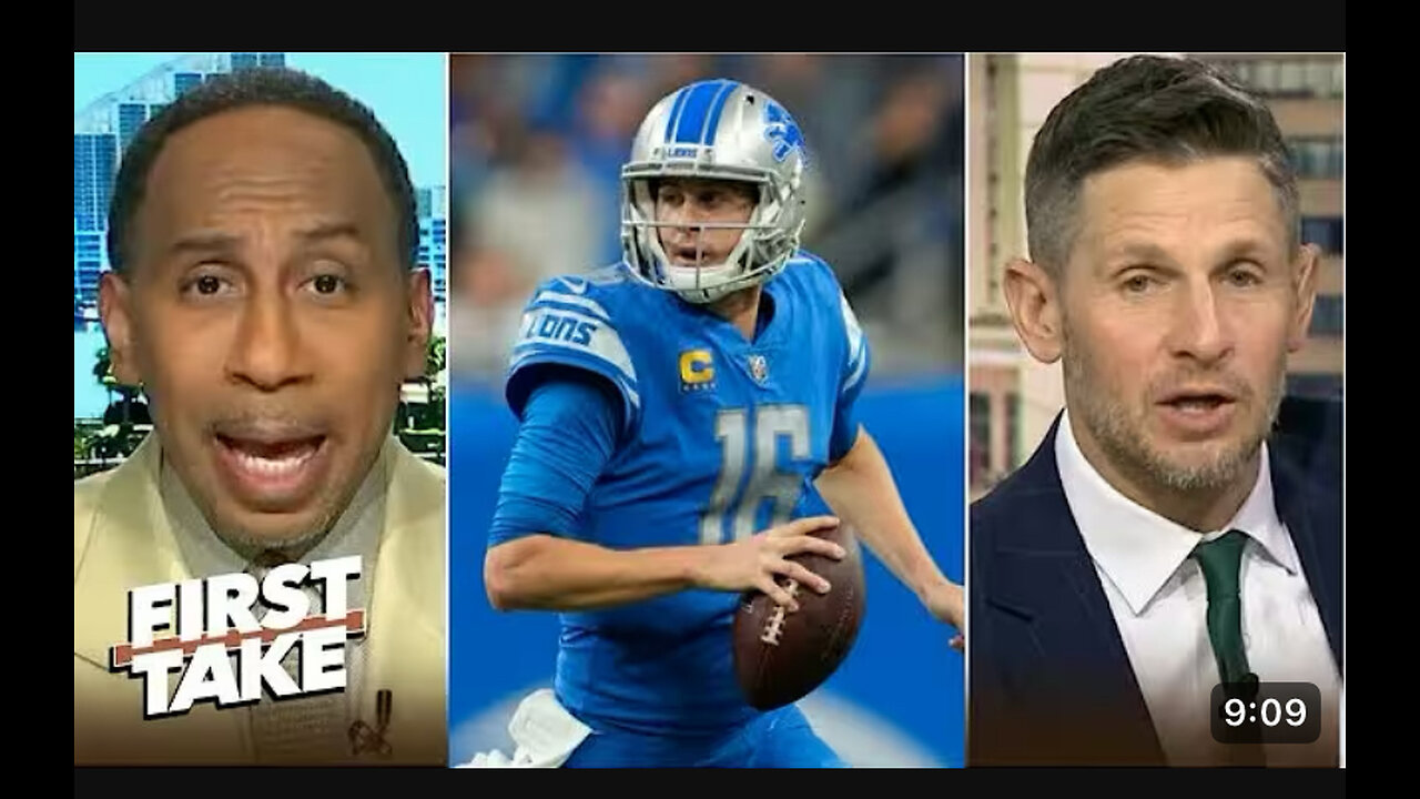 First Take: Lions need No.1 bad ! Goff can’t survive playoffs noise
