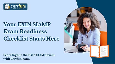 Your EXIN SIAMP Exam Readiness Checklist Starts Here