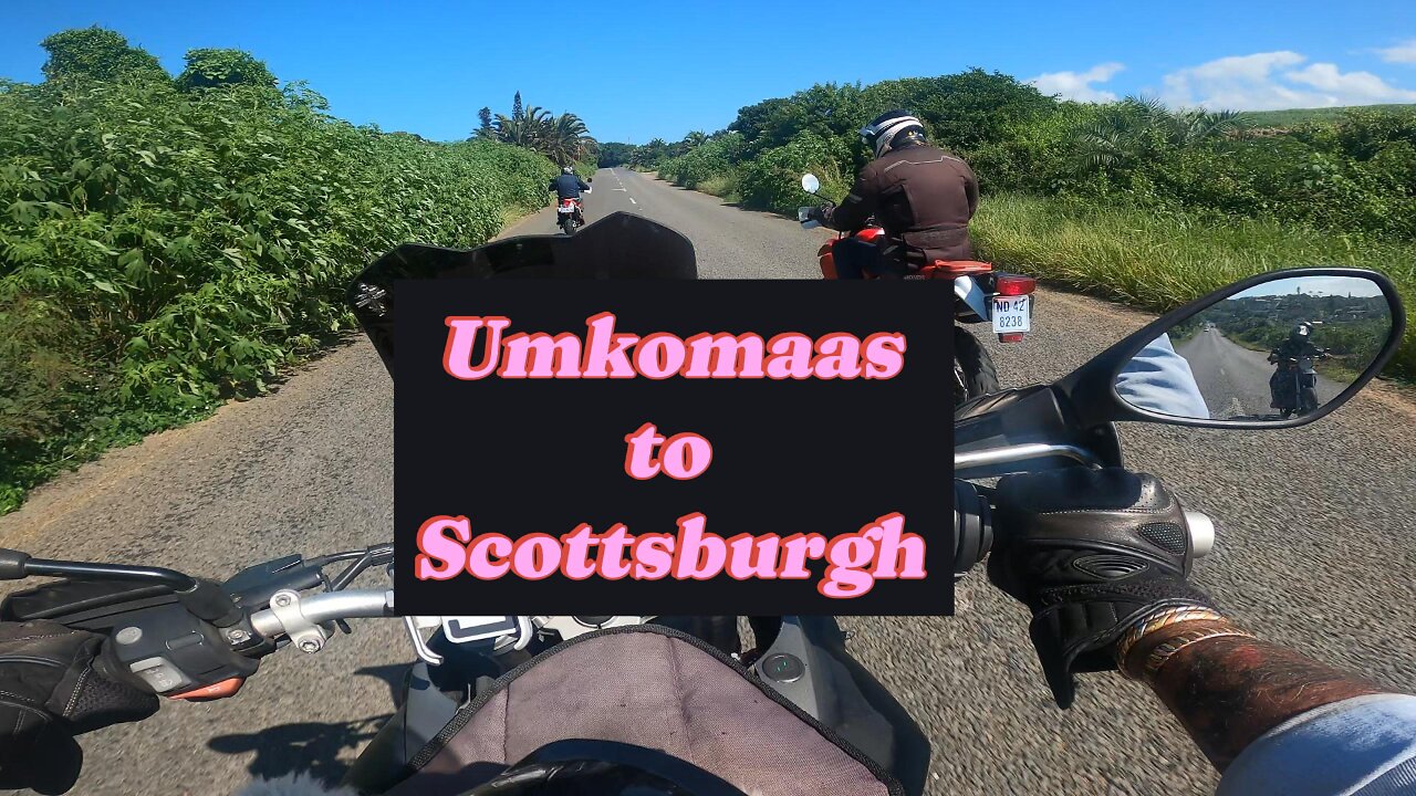Umkomaas to Scottsburgh #kzn with a #dog and a #motorcycle :) #roadtrip